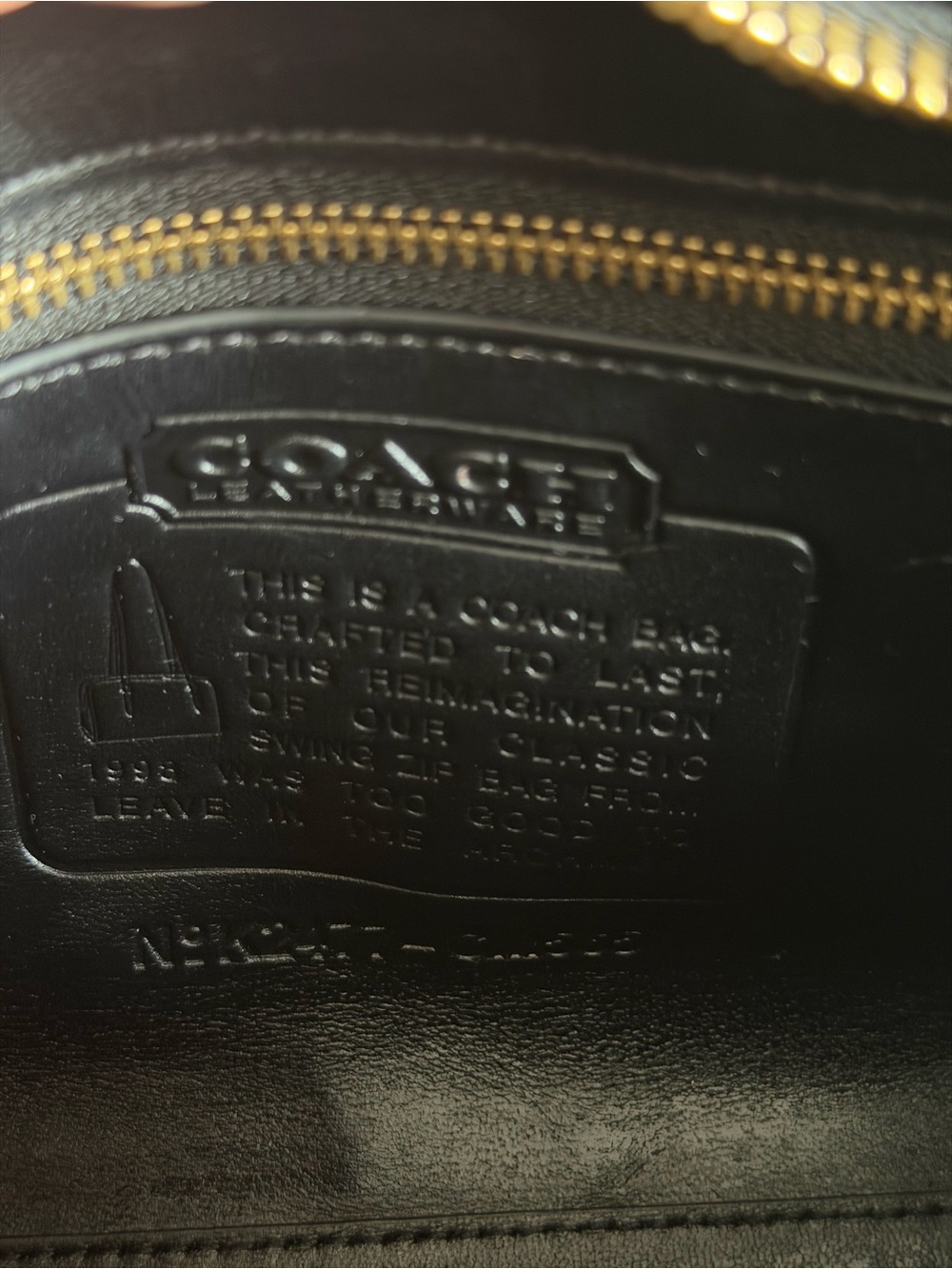 Coach Swing Zip Bag - Picture 3 of 6